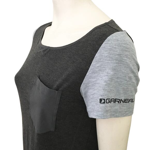 NWT LOUIS GARNEAU Short Sleeve T-Dirt Cycling Jersey Second-skin fit UPF 50 SZ L - Picture 3 of 12